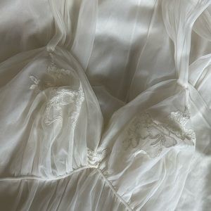 Rate Vintage Artemis Nightgown with Blue butterfly details